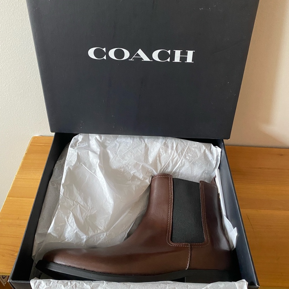 Coach - Maeve Women’s Brown Chelsea Boots